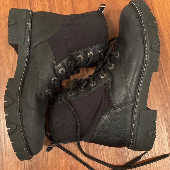 Dr. Scholl’s Black Combat Boots - Picture 6 of 8